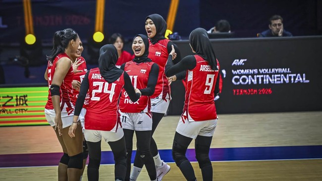 Timnas Voli Putri Indonesia Ukir Sejarah, Finis Kelima Asia Setelah 47 Tahun