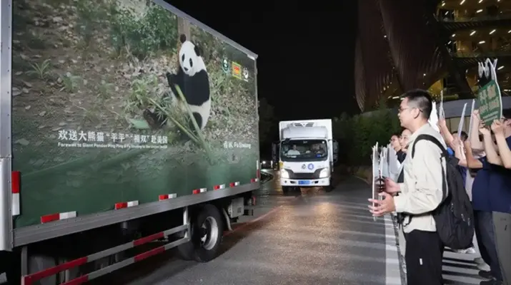 Ping Ping dan Fu Shuang Tiba di AS, Panda Raksasa China Akan Tinggal di Zoo Atlanta